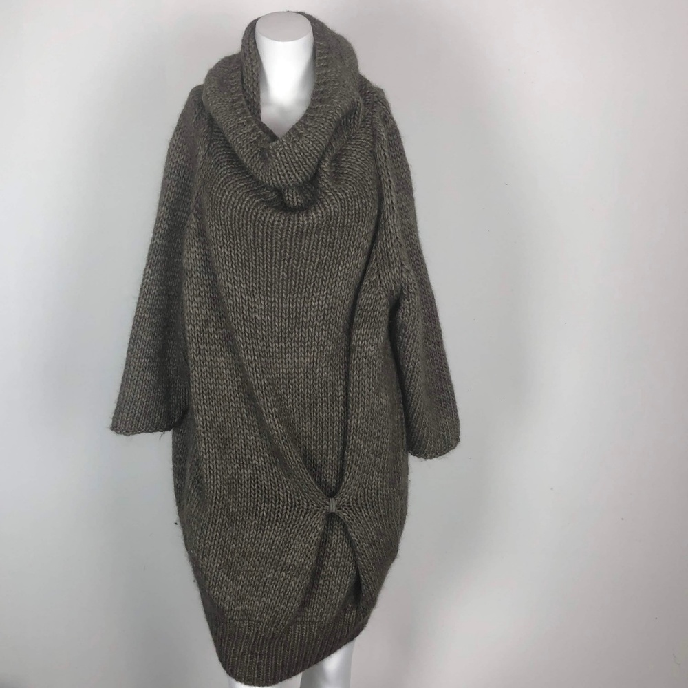 Humanoid Belle Wool Alpaca Oversize Sweater Tunic - Picture 2 of 5